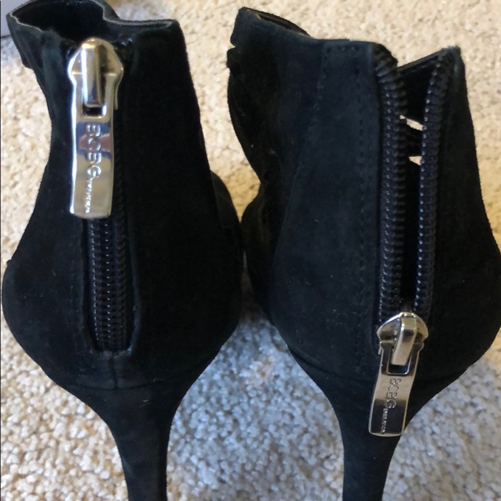 Bcbgeneration Black Geo-Pattern Heels - image 5